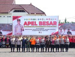 Kapolda Sumsel Pimpin Apel Besar Sabuk Kamtibmas di OKI, Target Zero Karhutla 2026