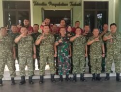 Kodim 0410/Kota Bandar Lampung (KBL) menerima kunjungan Tim Survei Kajian Ketahanan dan Kerawanan Daerah (KKDN)