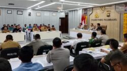 Rakor Lintas Sektoral !  Dalam Pengamanan Hari Buruh Di Palembang Dimatangkan