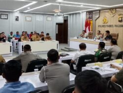 Rakor Lintas Sektoral !  Dalam Pengamanan Hari Buruh Di Palembang Dimatangkan