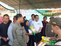 Gandeng Bank Sumsel Babel dan PT Muba Energi Maju Berjaya, Pemkab Muba Gelar Gerakan Pangan Murah
