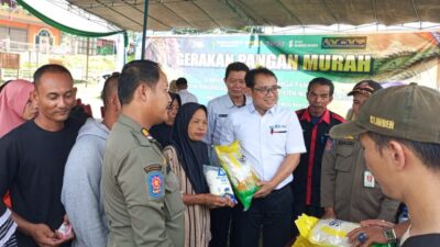 Gandeng Bank Sumsel Babel dan PT Muba Energi Maju Berjaya, Pemkab Muba Gelar Gerakan Pangan Murah