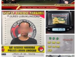 Buang Barang Bukti dan Tabrak Mobil Polisi, Kurir Ekstasi Lintas Provinsi di Lubuk Linggau Tak Bisa Lolos
