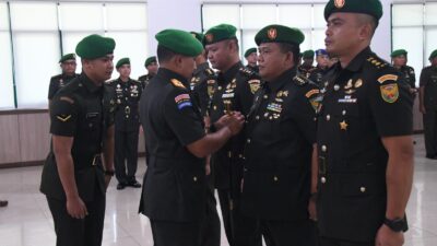 Danrem 044/Gapo : Sertijab Momentum Tingkatkan Kinerja Organisasi