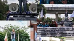 Jilid V! SIRA dan PST “Kepung” Kejati Sumsel: Jangan Lindungi Aktor Intelektual Korupsi Irigasi Muara Enim