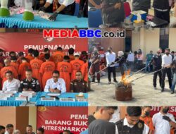 Polda Sumsel Musnahkan Narkoba Senilai Rp2,8 Miliar, 49 Tersangka Dibekuk Sepanjang Mei 2026