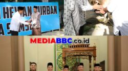 *Wujud Syukur Idul Adha 1477 H, Polda Sumsel Salurkan Ratusan Hewan Qurban hingga ke Pelosok*