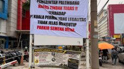 Polemik Parkir Rajawali Village! Pemkot Palembang Dipertanyakan Terkesan Lamban Beri Tindakan, Parkir Ilegal Masih Beroperasi