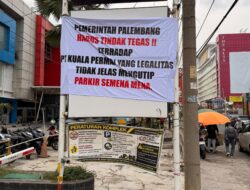 Polemik Parkir Rajawali Village! Pemkot Palembang Dipertanyakan Terkesan Lamban Beri Tindakan, Parkir Ilegal Masih Beroperasi