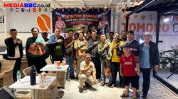 Polri dan Pers Bersatu dalam Kebersamaan, Bidhumas Polda Sumsel Gelar Nobar Piala Dunia 2026 di Palembang