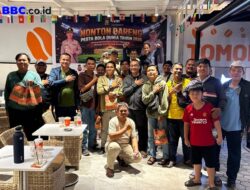 Polri dan Pers Bersatu dalam Kebersamaan, Bidhumas Polda Sumsel Gelar Nobar Piala Dunia 2026 di Palembang