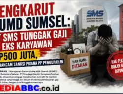 Sengkarut BUMD Sumsel: Tunggakan  Gaji Serta  Iuran BPJS  12 Eks Karyawan PT SMS Di Sorot !