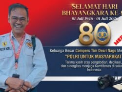 Compers Tim Desri Nago: Polri Harus Terus Jadi Garda Terdepan Pengayom Masyarakat