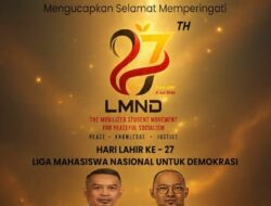 Harlah ke-27 LMND, Ketua GENCAR Sumsel Reco Virnando: Mahasiswa Harus Tetap Jadi Benteng Tangguh Demokrasi!