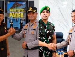 Polres Murata Jalin Silaturahmi Dengan Kodim 0406/LLG Dan Kejari Lubuk Linggau Memperkuat Sinergitas Dan Soliditas Antar Pilar