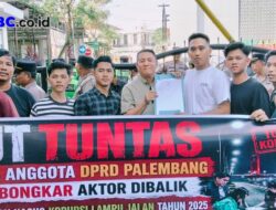 Usut Tuntas Dugaan Korupsi Lampu Jalan Dishub Palembang, Generasi Muda Institut Geruduk Kejari: “Jangan Tebang Pilih!”