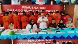 Polda Sumsel Musnahkan Barang Bukti Narkotika Senilai Rp7,9 Miliar, Selamatkan 83 Ribu Jiwa