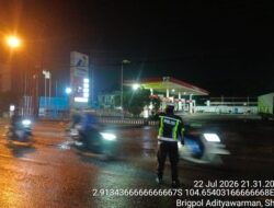 Unit Lantas Polsek Talang Kelapa Laksanakan Penguraian Arus Lalu Lintas, Antisipasi Kepadatan dan Kecelakaan