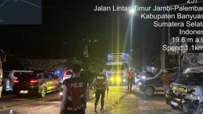 Sat Samapta Polres Banyuasin Intensifkan Patroli Beat dan KRYD, Antisipasi Kejahatan 3C