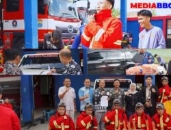 Sinergi Hadapi Bencana, Pegadaian Sumbagsel Salurkan Bantuan APD bagi Personel BPBD Kota Palembang