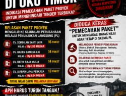 Dugaan Skema “PEMECAHAN PAKET” Di OKU TIMUR DiSorot ! Belasan Proyek PL  Ke Sejumlah Perusahaan,APH Didesak Turun Tangan 