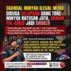 Diduga Oknum Pol Airud Jadi Broker Minyak Ilegal, Uang Rp88 Juta Milik Toke Muba Hilang Tanpa Jejak