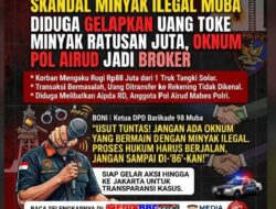 Diduga Oknum Pol Airud Jadi Broker Minyak Ilegal, Uang Rp88 Juta Milik Toke Muba Hilang Tanpa Jejak
