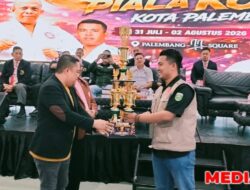 849 Karateka Bertarung di Sakura Series II Piala KONI Kota Palembang 2026, Ajang Lahirkan Atlet Berprestasi Menuju Level Nasional