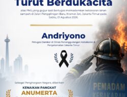 BKN Beri Penghargaan Anumerta dan Jamin Hak Pensiun bagi PNS Damkar yang Gugur Saat Bertugas
