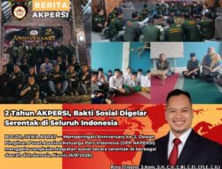 *Rayakan 2 Tahun AKPERSI, Bakti Sosial Digelar Serentak di Seluruh Indonesia*