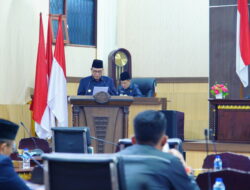 Bupati Toha Paparkan Rancangan Perubahan APBD Muba 2026 Dalam Paripurna DPRD