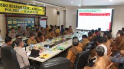 Polres Banyuasin Gelar Rakor Penanggulangan Karhutla, Perkuat Sinergi dan Kesiapsiagaan Lintas Sektor