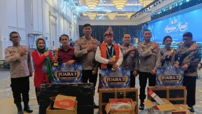 Harumkan Nama Muba, Satkamling Kelurahan Ngulak Binaan Polsek Sanga Desa Raih Juara 2 Nasional