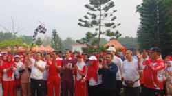 Semarak HUT ke-81 RI: Jalan Santai Perdana di Talang Kelapa Sedot Antusiasme Warga, Bertabur Hadiah