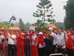 Semarak HUT ke-81 RI: Jalan Santai Perdana di Talang Kelapa Sedot Antusiasme Warga, Bertabur Hadiah