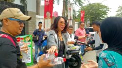 Gandeng Peran Artis Lia Emilia, Jumat Berkah Wartawan Berbagi Berkat Dukungan Kantah BPN Kota Tangerang Selatan Provinsi Banten