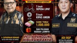 Gebyar Merdeka PEKAT IB Sumsel: Panggung Hiburan Rakyat dan Dorong Ekonomi UMKM di Kolong Ampera