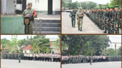 Danrem 044/Gapo Pimpin Langsung Gelar Pasukan Pengamanan Kunker Presiden RI