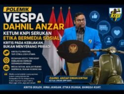 Polemik Vespa Dahnil Anzar, Ketum KNPI Serukan Etika Bermedia Sosial, Kritis pada Kebijakan, Bukan Menyerang Pribadi