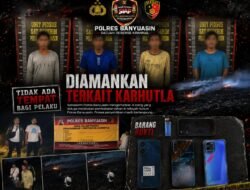 Bakar Lahan hingga 33 Hektar Hangus, Empat Orang Diamankan Polres Banyuasin
