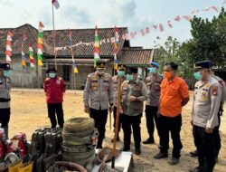 Kunjungi Posko Karhutla 04 Sako, Kapolres Banyuasin Beri Dukungan dan Apresiasi kepada Petugas