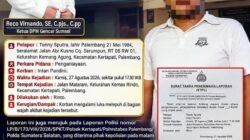 Kasus Menyiram Air Keras Perempuan di Kertapati, DPW GENCAR Sumsel Desak Kapolda Tangkap Terduga Pelaku!