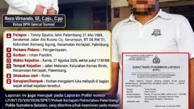 Kasus Menyiram Air Keras Perempuan di Kertapati, DPW GENCAR Sumsel Desak Kapolda Tangkap Terduga Pelaku!