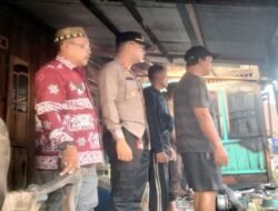 Polsek Banyuasin II Amankan TKP! Kebakaran Rumah Nelayan di Sungsang Banyuasin Hanguskan 4 Rumah, Kerugian Tembus Ratusan Juta 