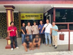 Polsek Banyuasin I Amankan Dua Tersangka pencuri Kabel PLN,Warga Alami 18 Jam Tanpa Listrik 