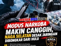 Modus Narkoba Makin Canggih, Naga Selatan Desak Jaringan Dibongkar dari Hulu