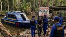 Fope Sumsel Apresiasi Gerak Cepat Ditpolairud Polda Sumsel Tangkap Tangan 4 Terduga Perusak Hutan Lindung Banyuasin