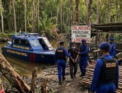 Fope Sumsel Apresiasi Gerak Cepat Ditpolairud Polda Sumsel Tangkap Tangan 4 Terduga Perusak Hutan Lindung Banyuasin