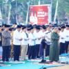 Minta Turunkan Hujan, Pemkab Muba Bersama Elemen Masyarakat Laksanakan Shalat Istisqo