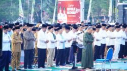 Minta Turunkan Hujan, Pemkab Muba Bersama Elemen Masyarakat Laksanakan Shalat Istisqo